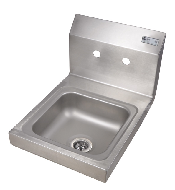 Product image #4 for John Boos Pro-Bowl Wall-Mount Stainless Steel Hand Sink with 9 x 9 x 5-Inch Bowl
