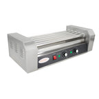 Thumbnail image #2 for Hakka Brothers Corp EasyRose HB-ET-R2-5 Commercial Stainless Steel Hot Dog Roller Grill, 5 Rollers