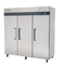 Thumbnail image #5 for Migali Competitor Series® Three-Section Reach-In Freezer, 72 Cu. Ft., Top-Mount Self-Contained Refrigeration, Stainless Steel