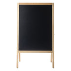 Thumbnail image #1 for TableCraft Products 12526 A-Frame Floor Chalkboard Sign, Wood, Black, 24" x 25" x 41"