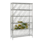 Thumbnail image #1 for Tarrison Products Ltd. TS-BW1448C7-KIT Bulk Wine Bottle Storage Rack, 6-Tier, 48"W x 14"D x 74"H, Holds 240 750mL Bottles