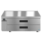 Thumbnail image #1 for Hoshizaki Steelheart CF60B-L Undercounter Freezer, 1-Section, 60"W, Stainless Steel, 2 Drawers, Side-Mounted Self-Contained