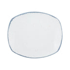 Thumbnail image #1 for Ten Strawberry Street Arctic Blue ARCTIC-24REC Rectangular Porcelain Platter, 12-1/4" x 10-1/2" Case of 15