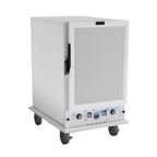 Thumbnail image #1 for Lockwood Manufacturing CA37-PFIN-14ID-R Insulated Half-Height Mobile Heated Proof/Holding Cabinet, Solid Door, 13-Pan