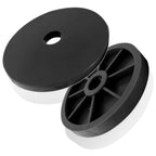 Thumbnail image #1 for Steel Works Stainless SWDB5 Revolving Donut Bumper, 5" dia., non-marking, PVC, gray, (pack of 4)