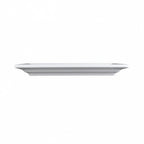 Thumbnail image #2 for G.E.T. Vogue - EGS M812RC-W . . Rectangular Melamine Serving Platter, White, 12 x 8-1/4 x 1-1/8 in. Case of 4