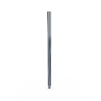 Thumbnail image #1 for NBR Equipment LT-G Worktable Leg, Galvanized Steel, with Adjustable Plastic Bullet Foot