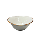 Thumbnail image #1 for Vertex China London Terra LTW-B60 China Flare Bowl, 6-1/4", Terra Jade, Hand Painted Case of 2 Dozen