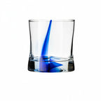 Thumbnail image #1 for Libbey Impressions 6758B12 Blue Ribbon Rocks Glass, 8-1/2 oz, Partially Tempered