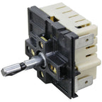 Thumbnail image #1 for AllPoints Foodservice Parts & Supplies 421057 Infinite Control Switch, 120V, 7/8 in Flat Down Stem, 4-Way Screw Mount