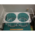 Thumbnail image #1 for Excellence Commercial Products HBCH Commercial Refrigeration Tub Holder and Skirt, 3-Gallon Capacity, 2 Facings