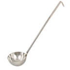 Thumbnail image #1 for Alegacy Foodservice Products Ultra 7712 12 oz One-Piece 18/8 Stainless Steel Ladle with 15" Handle Case of 12