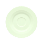 Thumbnail image #1 for Libbey Schonwald, Allure 9126908 Porcelain Espresso Saucer, Round, 5-1/4-inch, Faceted Design