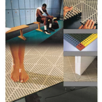 Thumbnail image #1 for Cactus Mat Dri-Dek 2554-T Vinyl Snap-Together Drainage Floor Tile, 12" x 12", 9/16" Thick, Slip Resistant