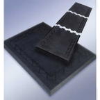 Thumbnail image #1 for Cactus Mat Comfort Zone 2500-RS Grease-Resistant Black Rubber Anti-Fatigue Mat, 28 x 36 in, 1/2 in Thick