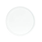 Thumbnail image #1 for Cal-Mil 24011-9-15 Round White Melamine Rolled-Edge Plate, 9" Diameter x 1" High Case of 6