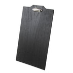 Thumbnail image #1 for Mikasa Hospitality (Lifetime Brands, Inc.) Select Concept BQ240B A4 Menu Board, Black Oak, 8.77"W x 13.85"D x 0.79"H Case of 22