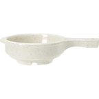 Thumbnail image #1 for G.E.T. GET HSB-112-IR Melamine Soup Bowl with Handle, 12 oz, Ivory, 5-1/4 in Diameter Case of 2 Dozen