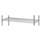 Thumbnail image #1 for 1880 Hospitality Focus Foodservice FF3660CH Chrome Wire Shelf, 36" D x 60" W