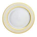 Thumbnail image #1 for Ten Strawberry Street Iriana IRIANA-24GLD 12-Inch Gold Porcelain Charger Plate Case of 12
