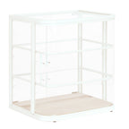 Thumbnail image #1 for Cal-Mil Newport 22417-71 3-Tier Countertop Pastry Display Case, White-Washed Pine, 21"W x 17"D x 23.25"H