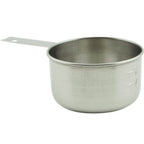 Thumbnail image #1 for AllPoints Foodservice Parts & Supplies 85668 1-Cup Stainless Steel Measuring Cup
