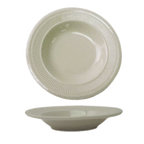 Thumbnail image #1 for International Tableware Athena AT-3 12 oz Ceramic Round Soup Bowl, 9" Diameter, Deep Rim Case of 2 Dozen