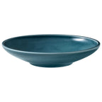 Thumbnail image #1 for Libbey Playground - Companion 9251321E Porcelain Deep Coupe Plate, Round, 8-1/4", Petrol Blue
