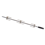 Thumbnail image #1 for Rotisol USA BP1175 Traditional Chicken Spit, 1 Double and 2 Single Prongs