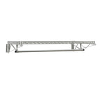 Thumbnail image #1 for Tarrison Products Ltd. TS-GWS2436C-KIT Wall-Mount Garment Storage Rack, 36"W x 24"D, Wire Shelf, Hanger Rod, 2 Rod Hooks, Chrome