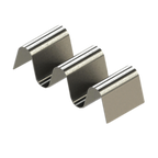 Thumbnail image #1 for TableCraft Products Taco Taxi TRS23 Stainless Steel Taco Holder, Holds 2–3 Tacos Case of 12