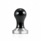 Thumbnail image #1 for Espresso Parts Barista Basics 30COMP_BLACK_58F 58mm Flat-Bottom Espresso Tamper, Aluminum and Stainless Steel, Black