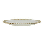 Thumbnail image #2 for Steelite International Robert Gordon, Adelaide Birch 6162RG121 Round Porcelain Plate, 8-1/2", Oven Safe to 425°F Case of 2 Dozen