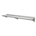 Thumbnail image #1 for ATSMFG MET MET-WS-1472 ATS MFG Stainless Steel Wall-Mounted Shelf, 72"W x 14"D x 9"H