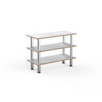 Thumbnail image #1 for Steelite Mogogo, Modular MGCMSX02CSXF Modular Creative Extension Unit, White Carrera Stainless Steel