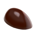 Thumbnail image #1 for JB Prince Pavoni K939 Rigid Polycarbonate Chocolate Mold, 21-Cavity Pod Bonbon
