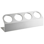 Thumbnail image #1 for Steril-Sil Company HKS-4 4-Hole Stainless Steel Silverware Dispenser, Countertop or Wall-Mount