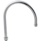 Thumbnail image #1 for AllPoints Foodservice Parts & Supplies 266357 Replacement Stainless Steel Gooseneck Faucet Spout, 8-1/2" Spread, 2.2 GPM