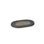 Thumbnail image #1 for Mikasa Hospitality MOSS CONE 5352185 Platter, 9.8"W x 6.5"D, Textured Moss Cone collection, porcelain construction. Case of 4