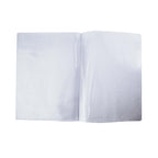 Thumbnail image #1 for Risch 200 8.5X11 Clear Vinyl Double-Fold Menu Cover, 8-1/2 x 11 in, Double Pocket, 4-View, 8 Gauge Case of 3