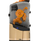 Thumbnail image #2 for Zumex USA 04917 MINEX Electric Countertop Citrus Juicer with Automatic Feed and Pulp Extractor