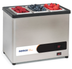 Thumbnail image #4 for Nemco 3-Section Cold Condiment Chiller with 3 x 1/9 Stainless Steel Pans and Clear Lids