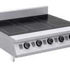 Thumbnail image #1 for Hatco IRNG-PHC6-24-3 IRNG-PCH6-24-3 Induction Programmable Multi-Burner Countertop Range, (6) six burners, LCD control displays with step-by-step