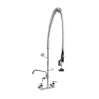Thumbnail image #1 for Component Hardware Encore KL53-1100-AF1 Wall-Mount Pre-Rinse Assembly with 6-Inch Swing-Spout Add-On Faucet, 8-Inch Centers, Ceramic Valves