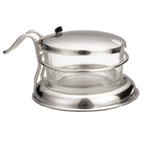 Thumbnail image #1 for TableCraft Products 357J 6 oz Glass Replacement Condiment Jar, Dishwasher Safe Case of 12