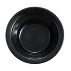 Thumbnail image #1 for CAC China Tango TG-10-BLK Porcelain Grapefruit Bowl, 13 oz, 6-5/8" Diameter, Black Case of 3 Dozen