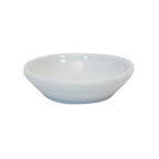 Thumbnail image #1 for G.E.T. Corona, Actualite PA1101902012 Porcelain Oval Butter Pad, 3-1/2" Diameter, Rolled Edge Case of 12