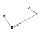 Thumbnail image #1 for Omcan 48754 Shelving Frame, 3-sided, 18" x 24", chrome, for 48741