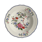 Thumbnail image #1 for Steelite International HL Ivory HL56463908 Round China Rim Soup Bowl, 12.75 oz, 9.125 in, Scalloped Edge Case of 2 Dozen