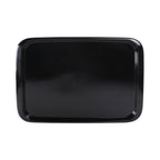 Thumbnail image #1 for G.E.T. At Your Service - EGS M5118T-B Rectangular Melamine Serving Tray, Black, 19-3/4" x 13-1/2" x 7/8" Case of 3